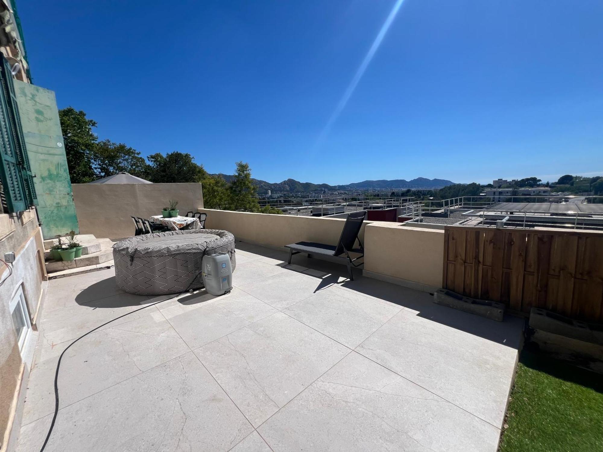 Maisons Detente Jardin, Terrasse Vue Mer Et Spa 马赛 外观 照片