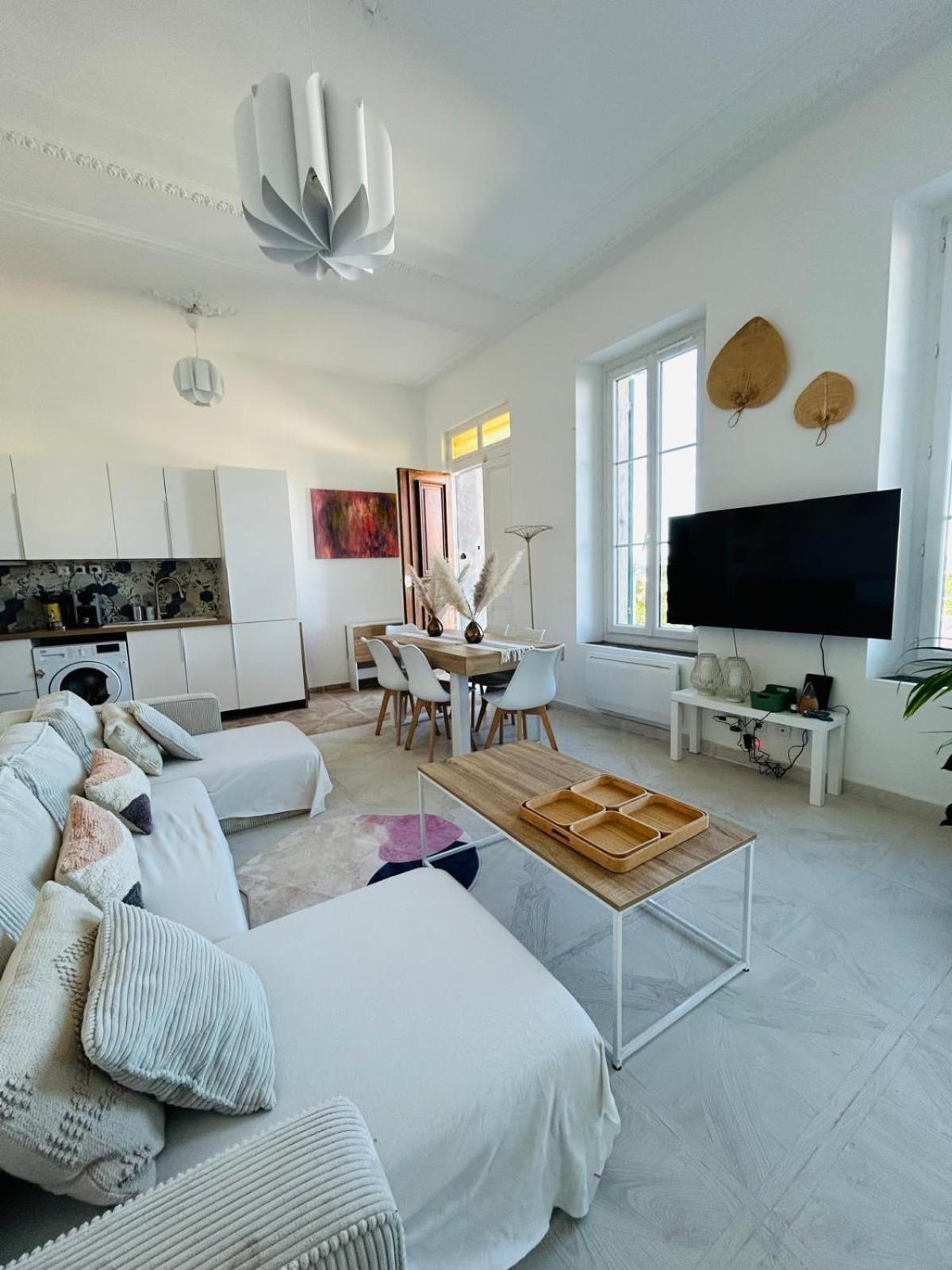 Maisons Detente Jardin, Terrasse Vue Mer Et Spa 马赛 外观 照片