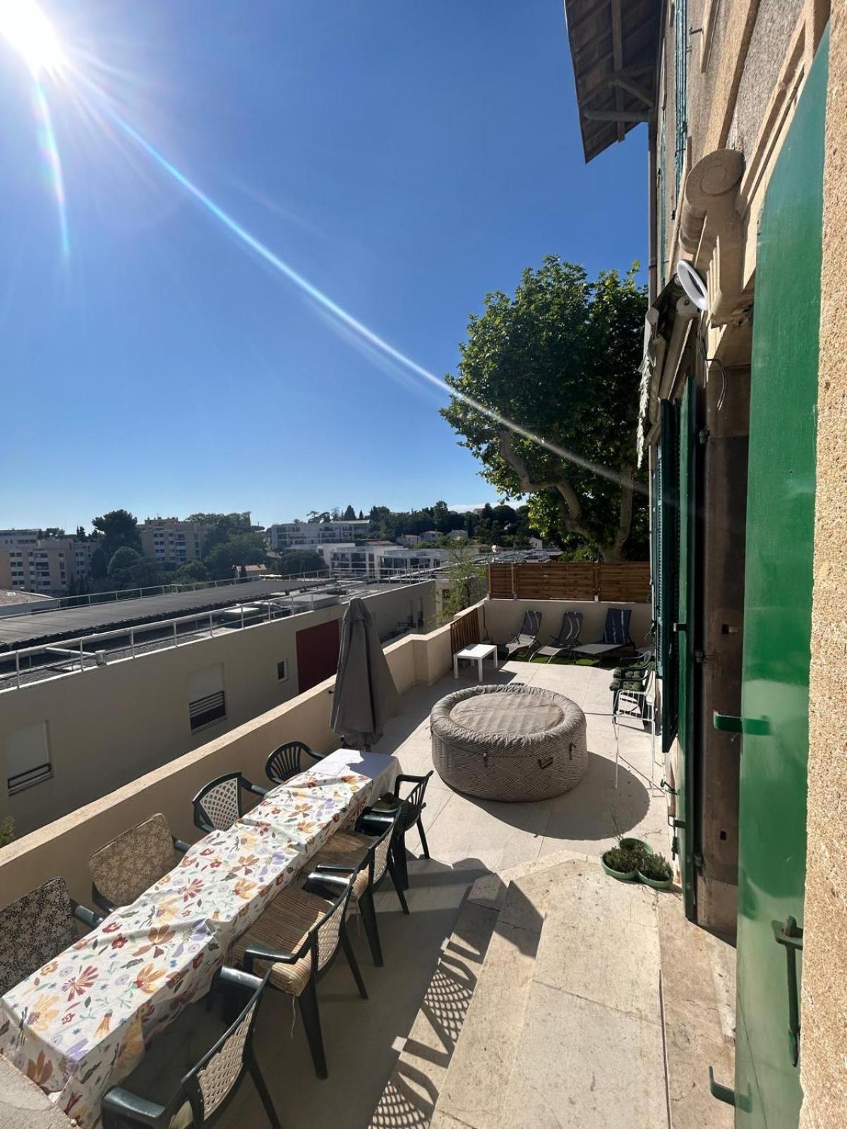 Maisons Detente Jardin, Terrasse Vue Mer Et Spa 马赛 外观 照片